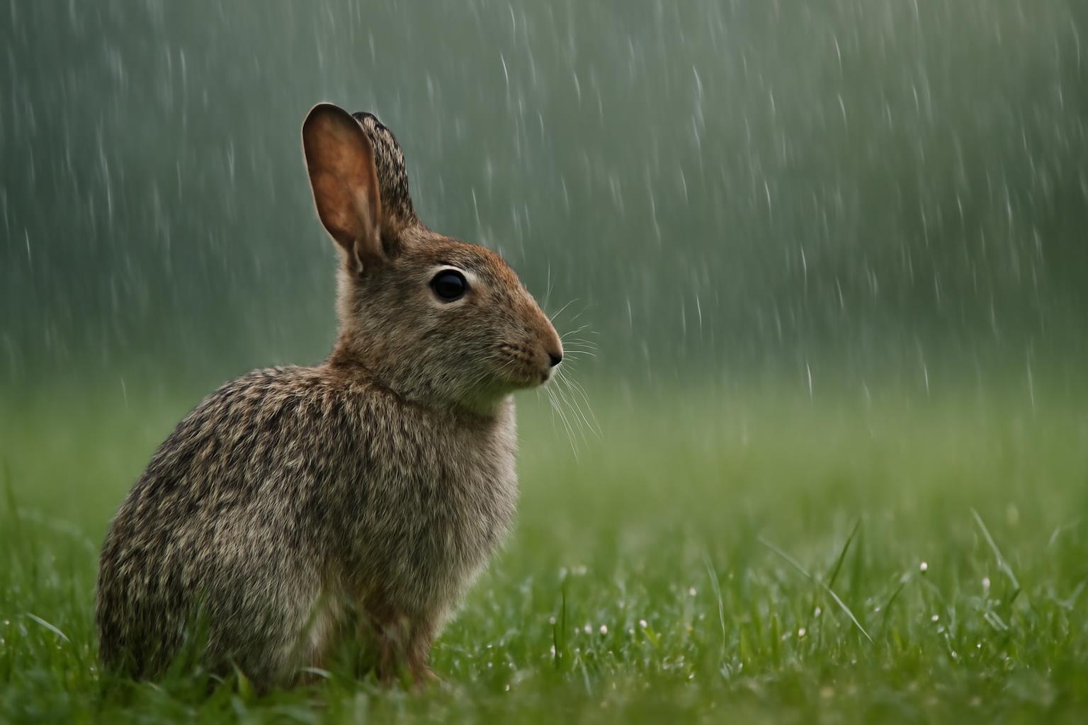A nyuszi, aki megállította az esőt