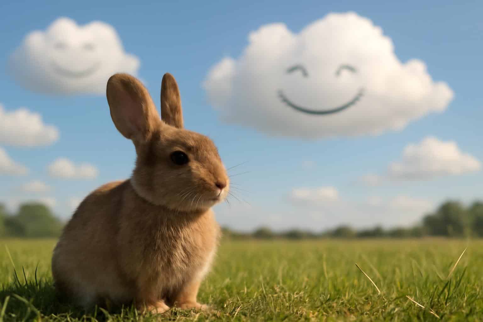 A nyuszi és a nevető felhők