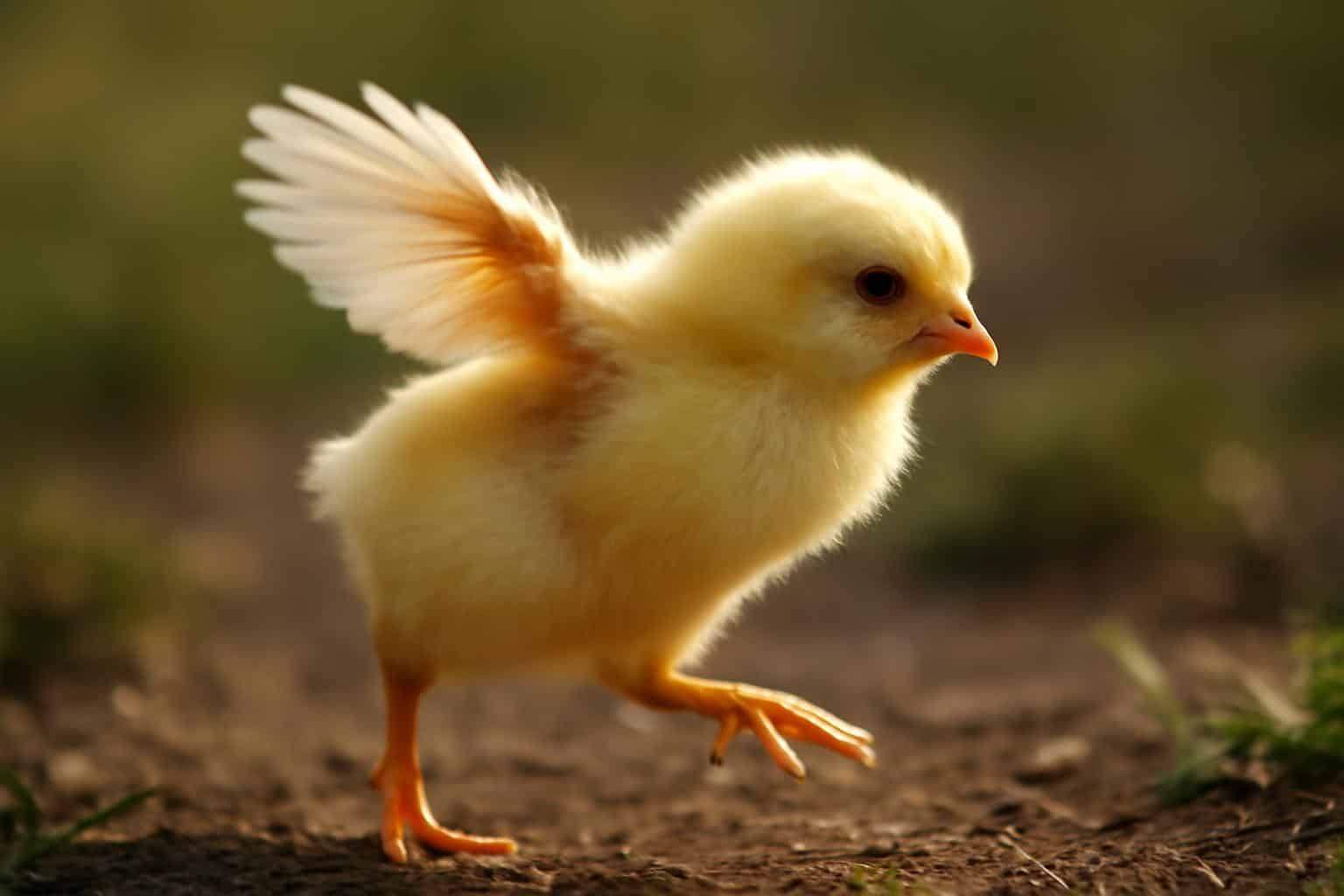 A sárga csibe első repülése