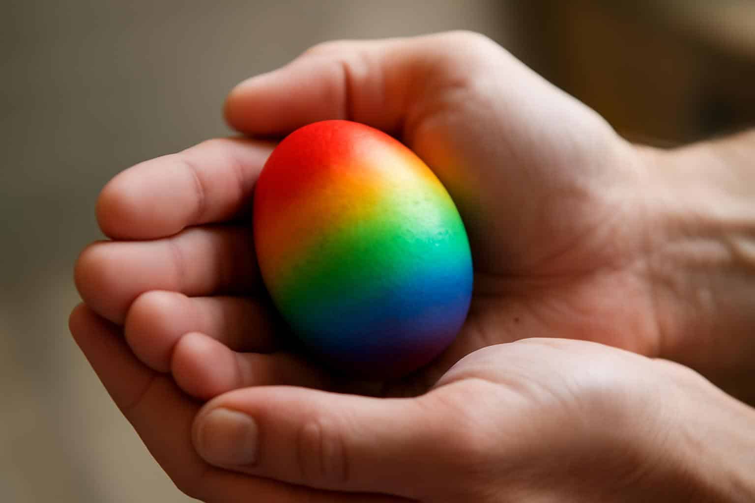 A szivárványtojás születése