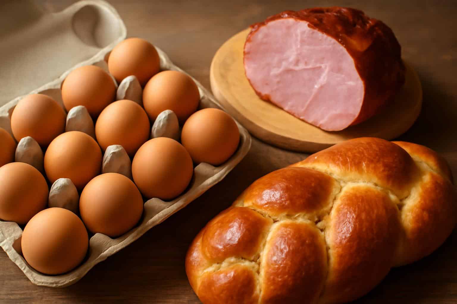 Tojás, sonka, kalács – mennyit vegyél valójában?